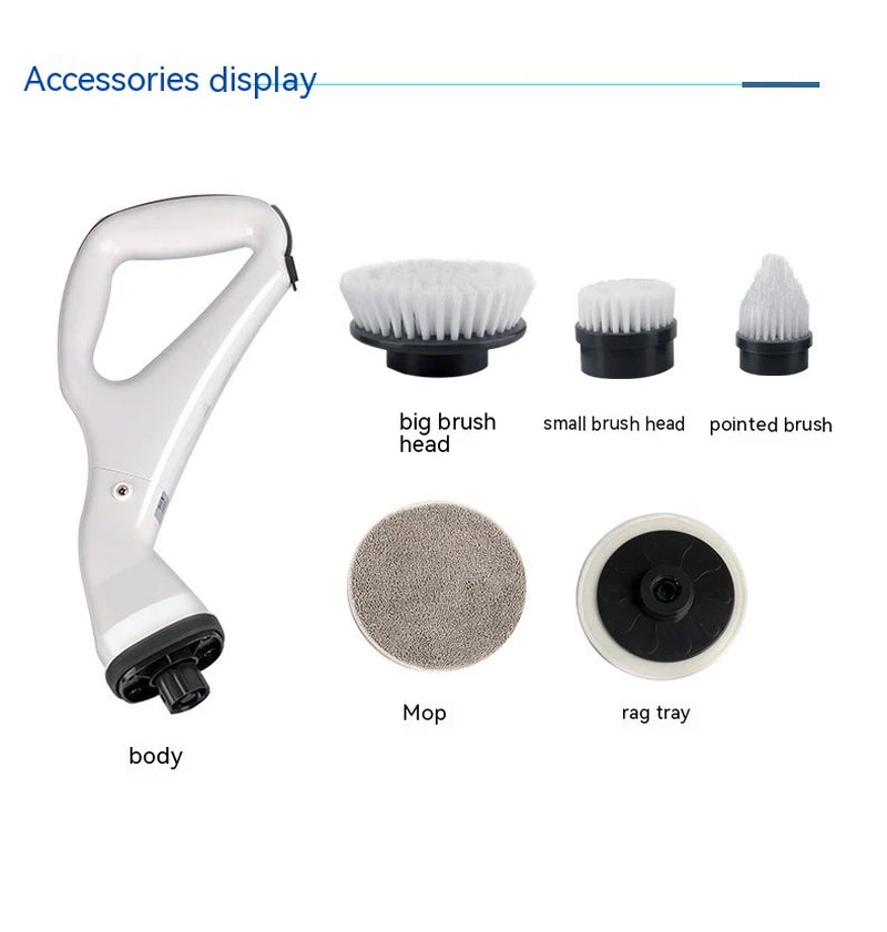 Multi-Purpose Electric Scrubber for Cleaning