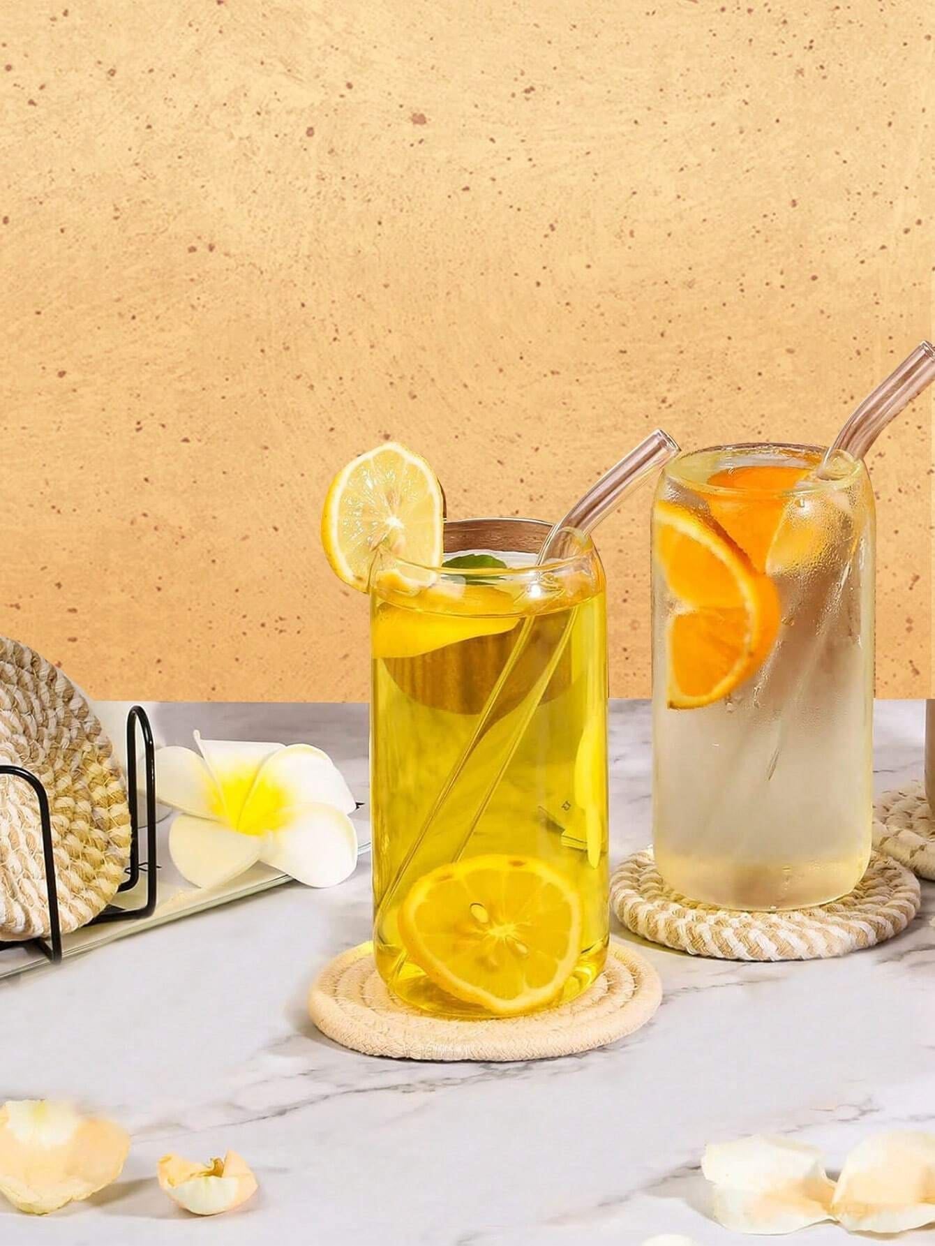 8Pcs Minimalist Table Woven Coasters