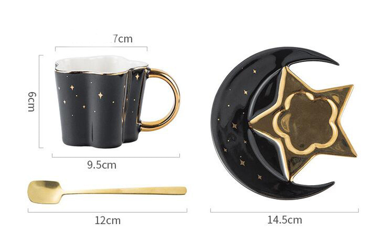Luna’s Signature Mug & Saucer 🌙