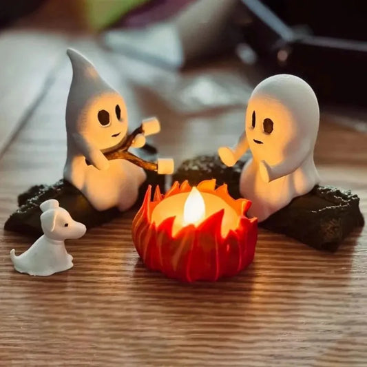 Ghost Besties Bonfire Decoration