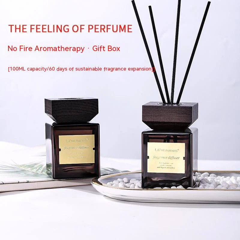 Aromatic Wooden Top Woven Stick Oil Diffuser