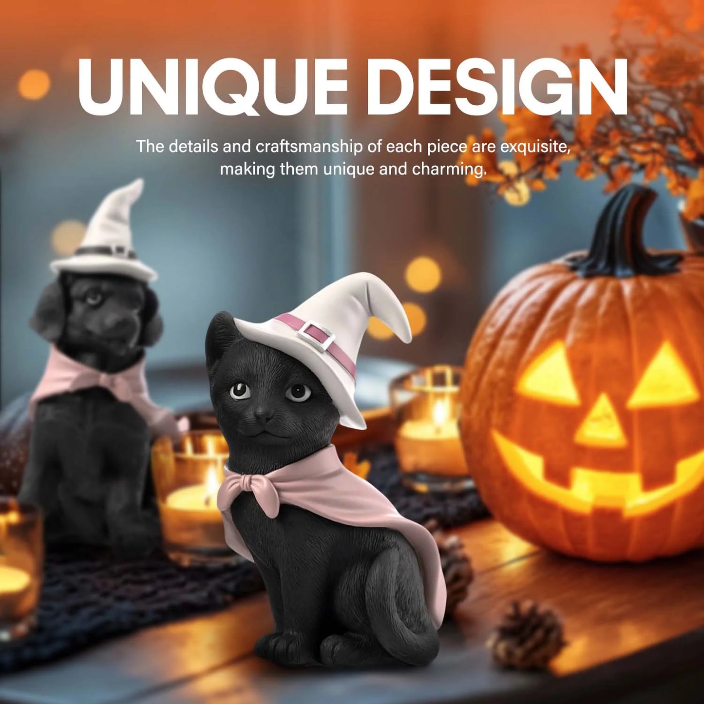 Witchy Whiskers And Whoofs (set of 2)