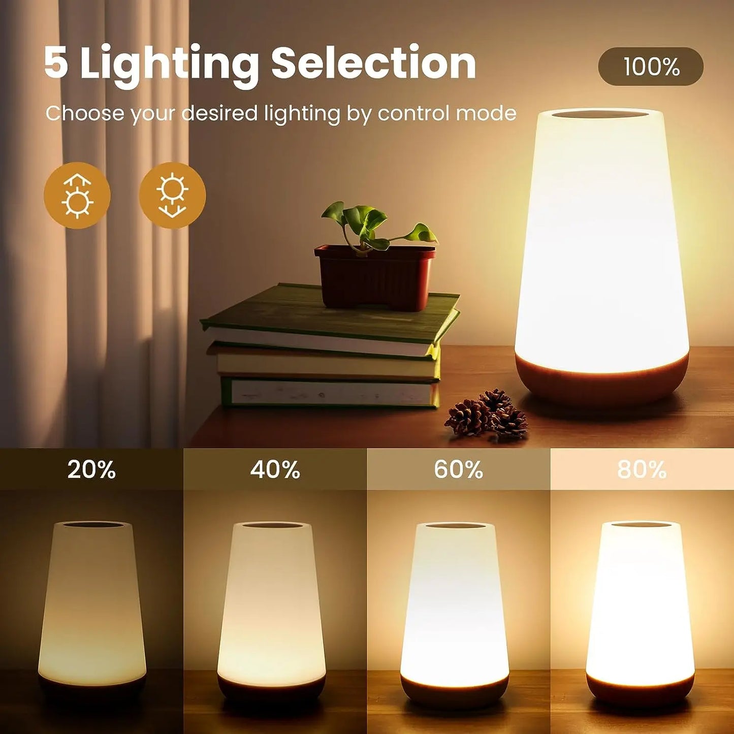 USB Rechargable table lamp