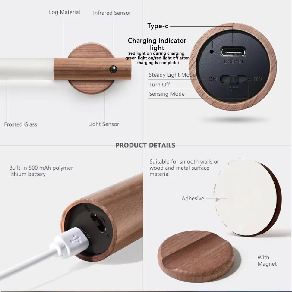 Cozy Magnetic Wall Lamp
