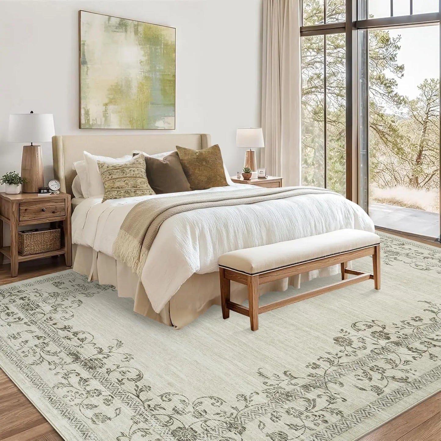 Everyday Chic Washable Rug