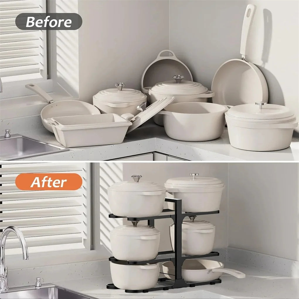New Pots and Pans Organizer