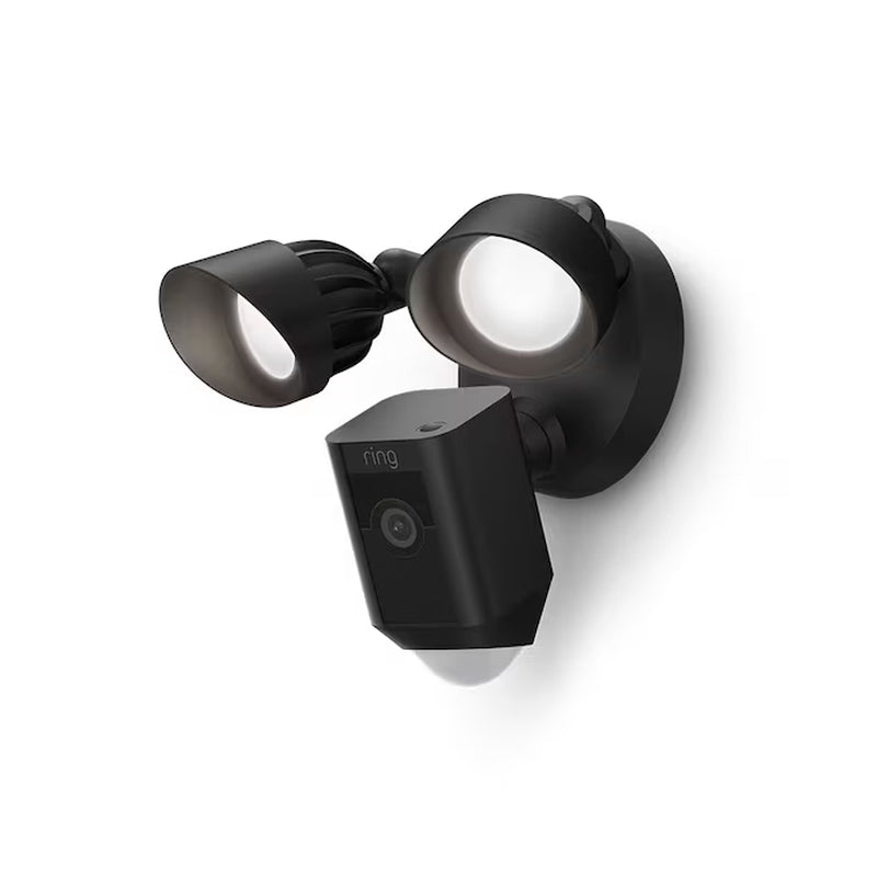 Smart Security Video Camera with 2 Motion-Activated LED Floodlights, 2-Way Talk, Color Night Vision