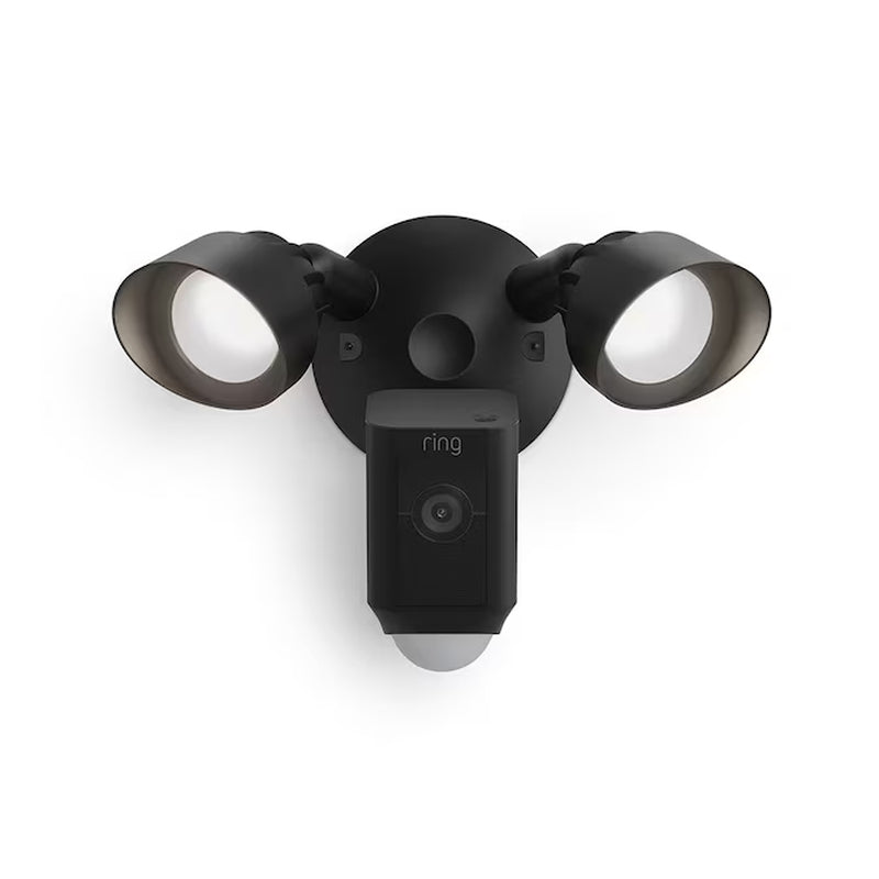 Smart Security Video Camera with 2 Motion-Activated LED Floodlights, 2-Way Talk, Color Night Vision