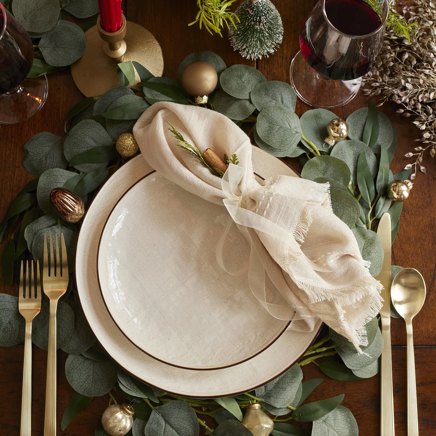 Stoneware Cream Murphy 12PC Dinnerware Set