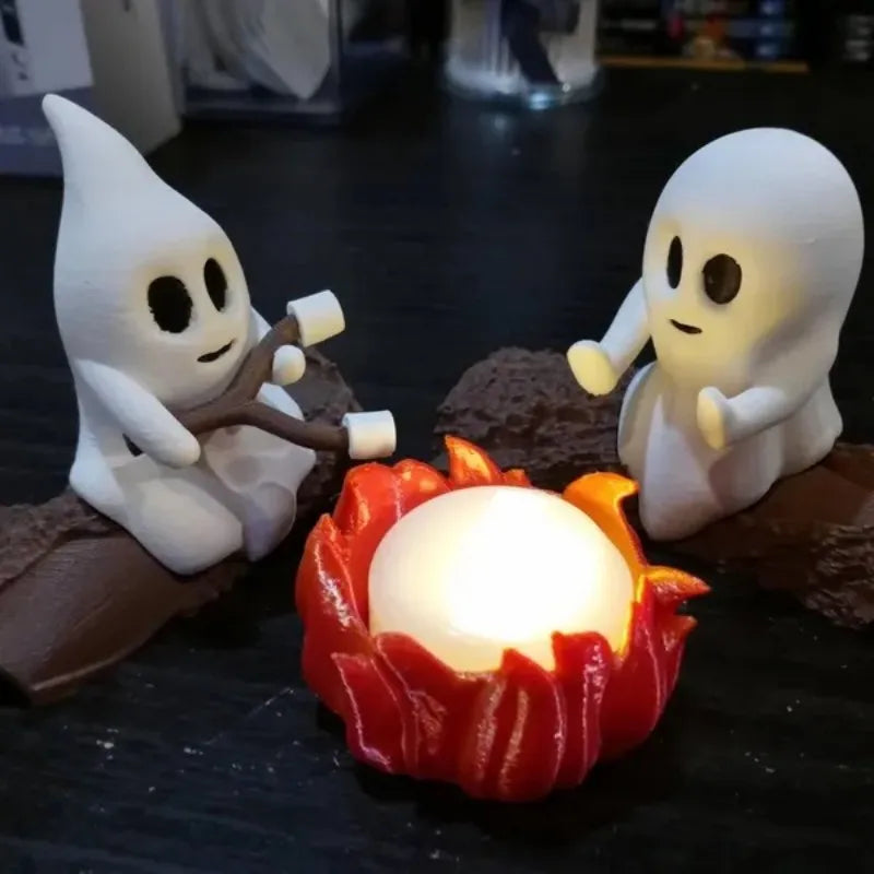 Ghost Besties Bonfire Decoration