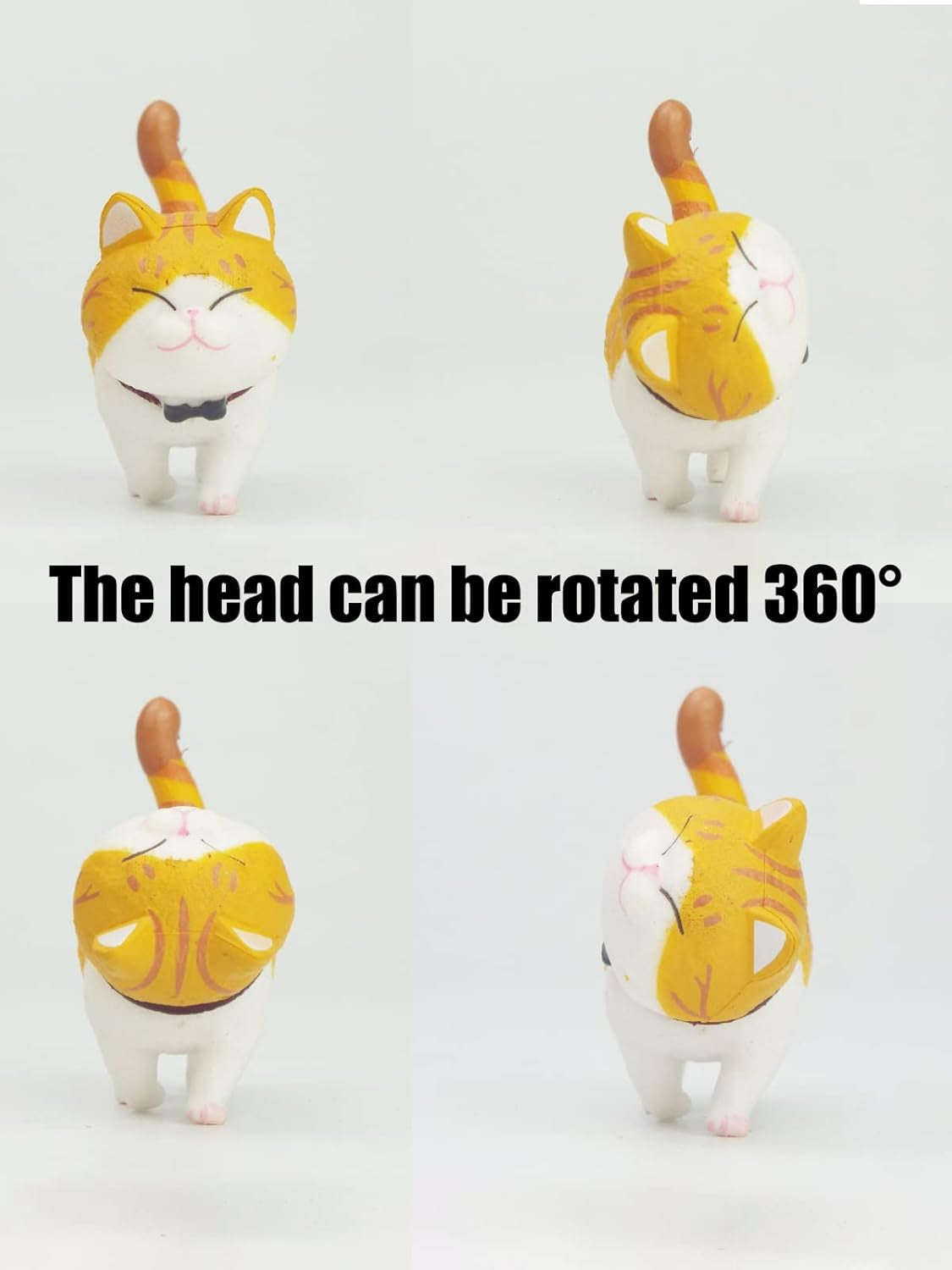 9 PCS Cute Miniature Cats Landscape Lovely Cats Figurines Fairy Home Garden Anim