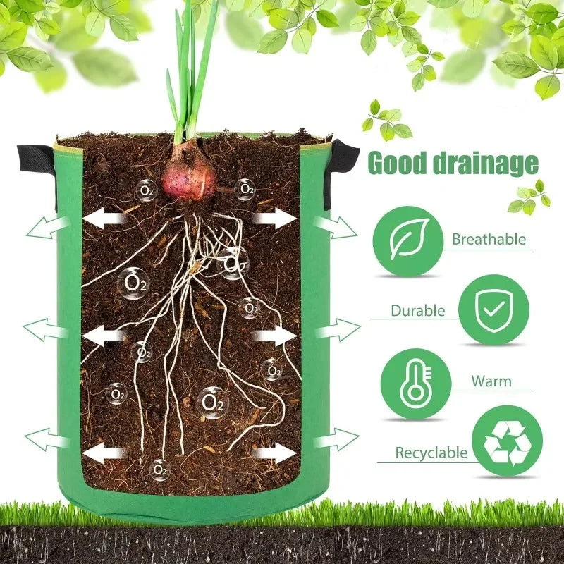 Felt Potato Planting Bag