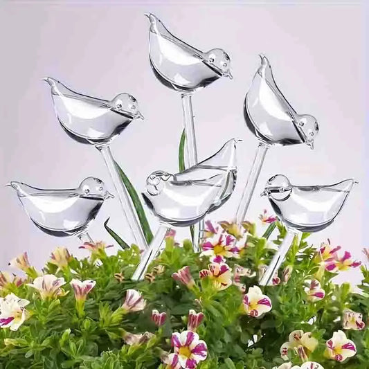 Automatic Self-Watering Humming Bird Shape Drip Irrigation System - 2 or 5 Pcs for Home Garden Plants