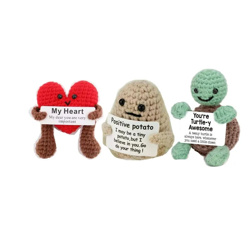 Hand-made Plush Mini Pocket Positive Energy Potato