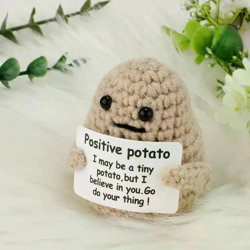 Hand-made Plush Mini Pocket Positive Energy Potato