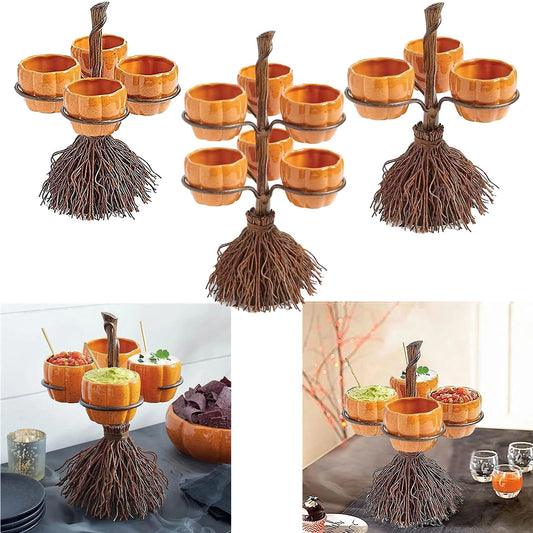 Cutesy Pumpkin Snack Serving Decor