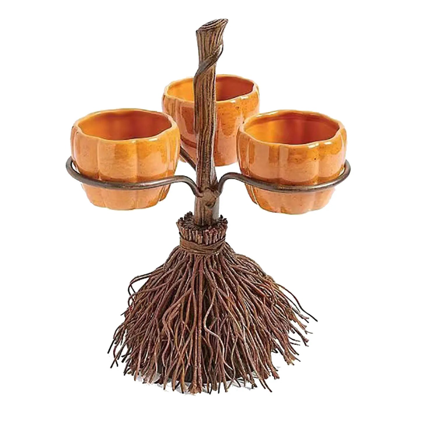 Cutesy Pumpkin Snack Serving Decor