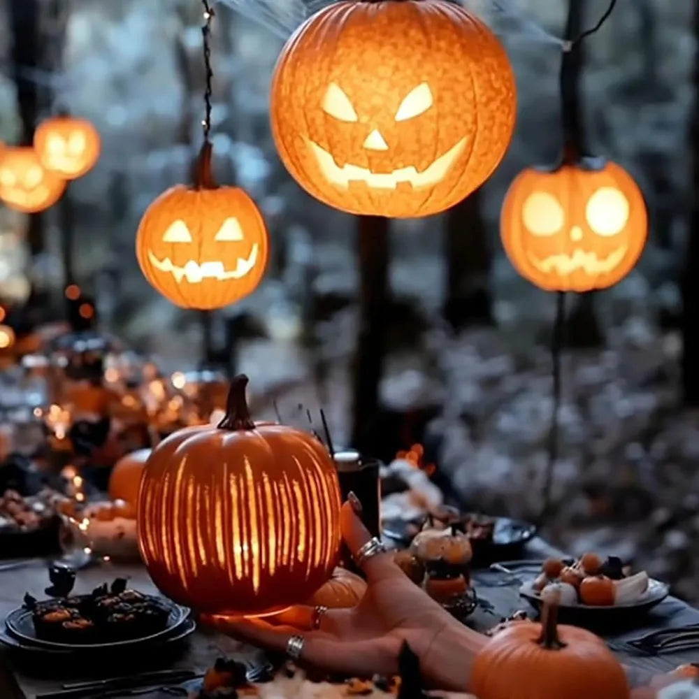 Twinkle Light Pumpkin fall Lamps for Outdoor/indoor Decoration
