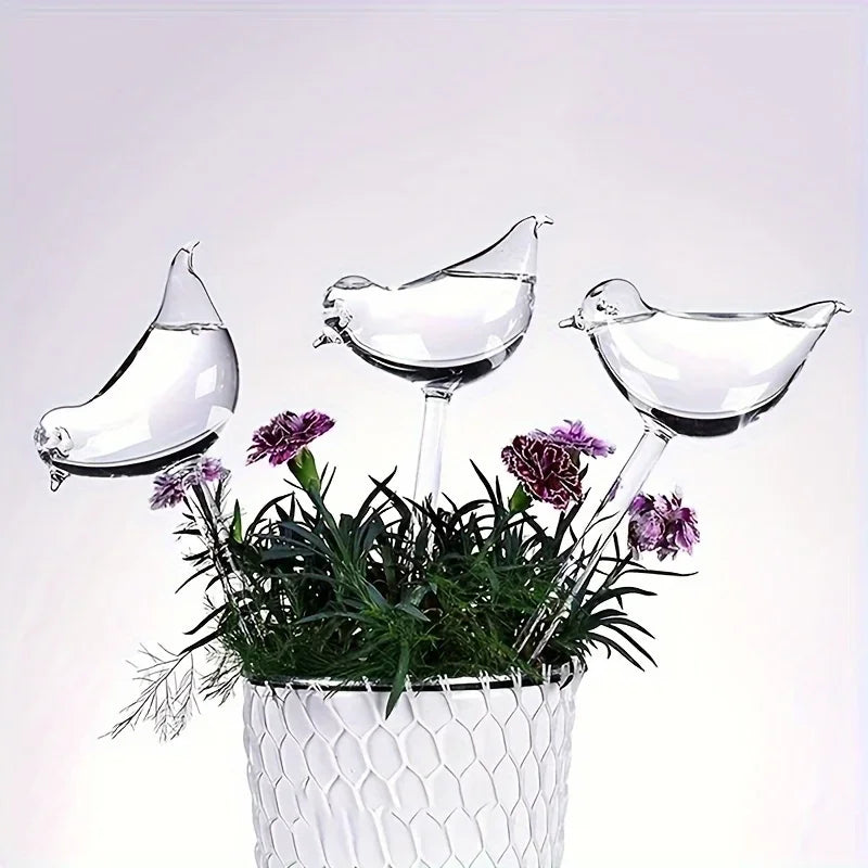 Automatic Self-Watering Humming Bird Shape Drip Irrigation System - 2 or 5 Pcs for Home Garden Plants