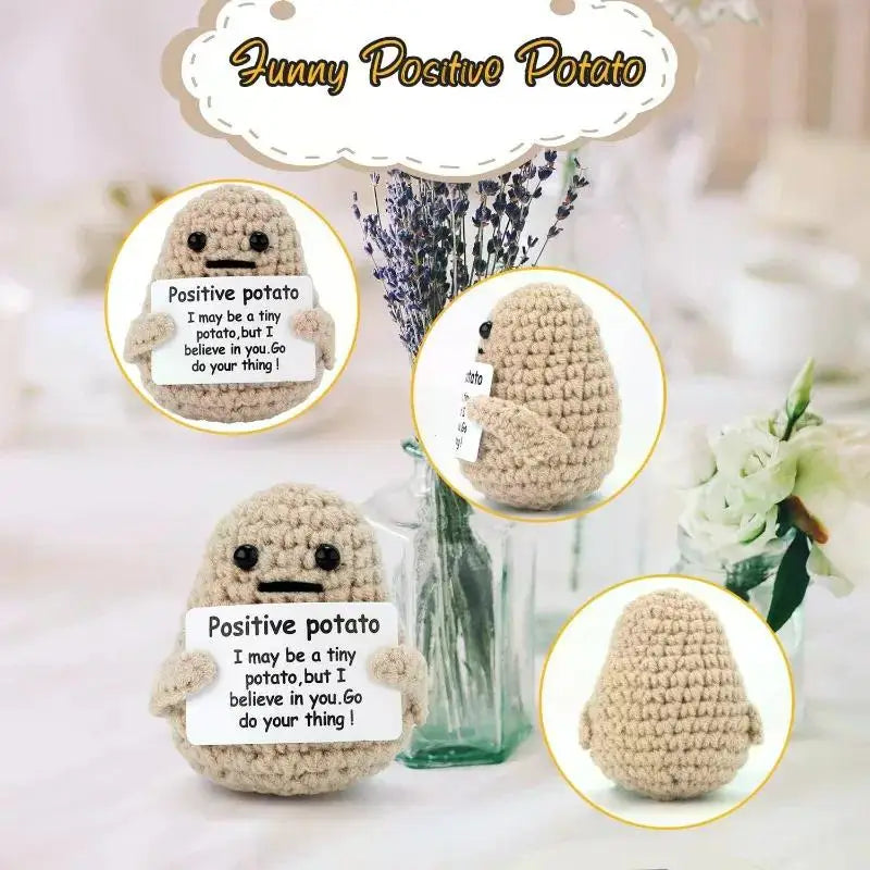 Hand-made Plush Mini Pocket Positive Energy Potato