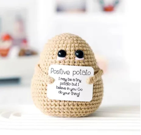 Hand-made Plush Mini Pocket Positive Energy Potato