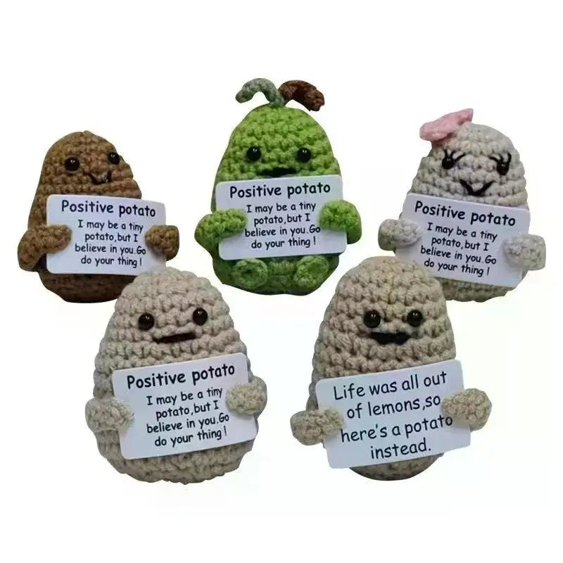 Hand-made Plush Mini Pocket Positive Energy Potato