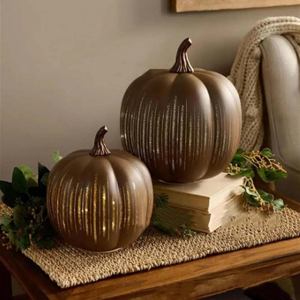 Twinkle Light Pumpkin fall Lamps for Outdoor/indoor Decoration