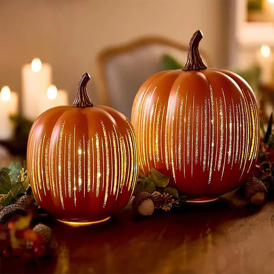 Twinkle Light Pumpkin fall Lamps for Outdoor/indoor Decoration
