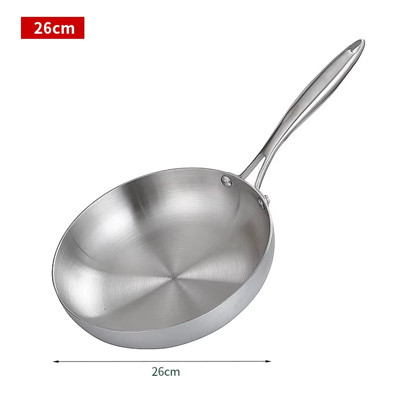 Uncoated Steel Nonstick Pan
