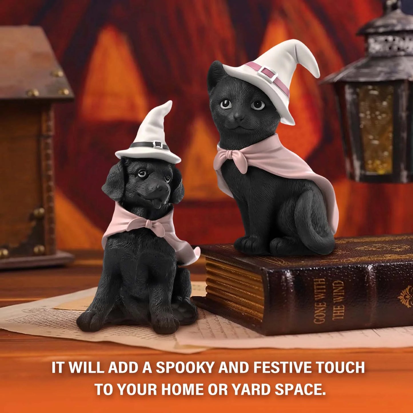 Witchy Whiskers And Whoofs (set of 2)