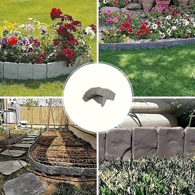 DIY Interlocking Garden Edging Border