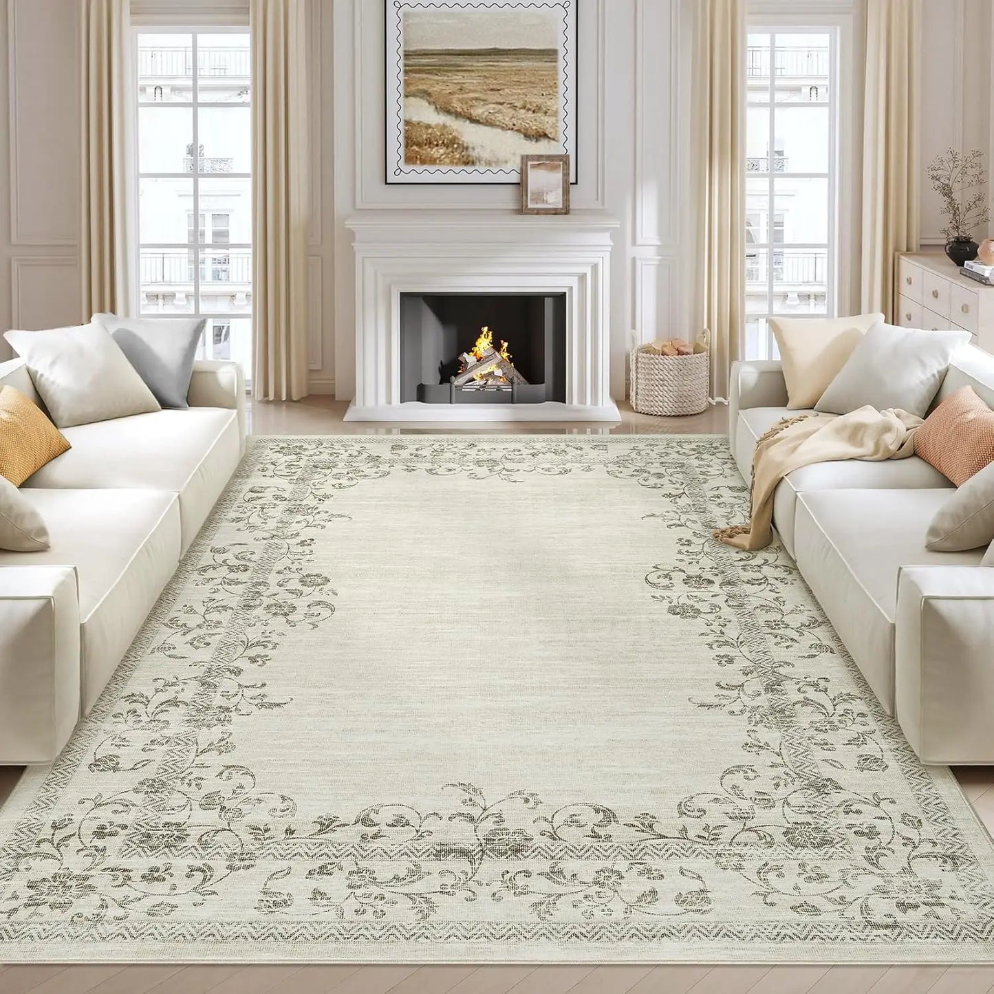 Everyday Chic Washable Rug
