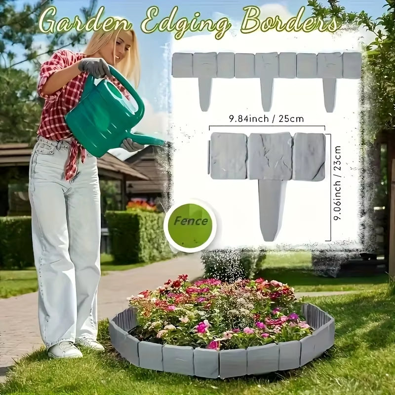 DIY Interlocking Garden Edging Border