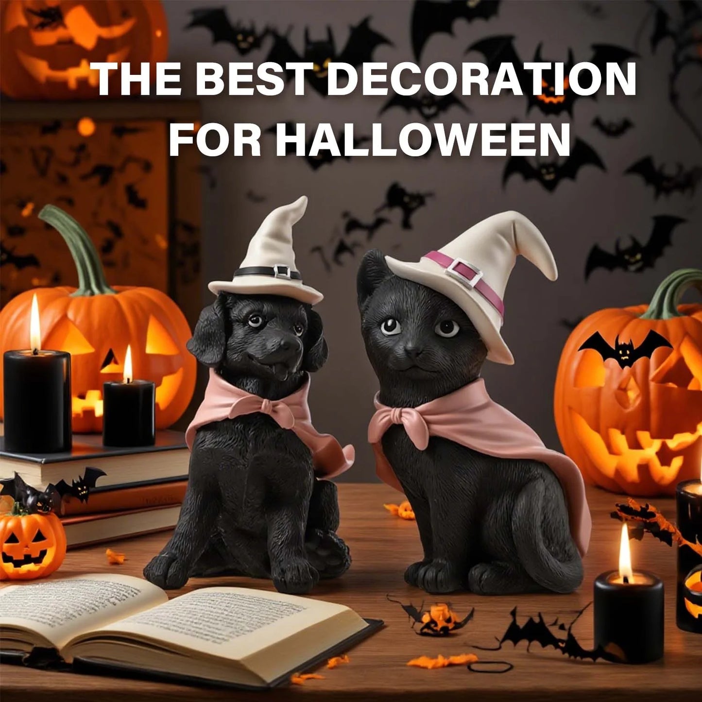 Witchy Whiskers And Whoofs (set of 2)