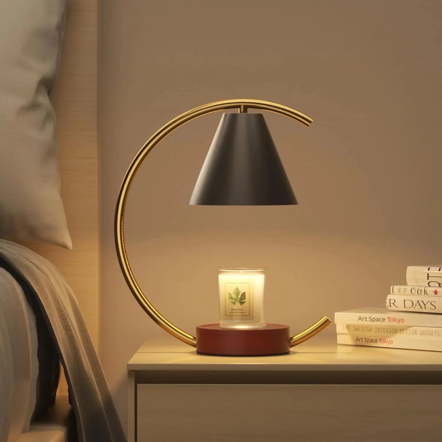 Comforting Adjustable Candle Warming Lamp