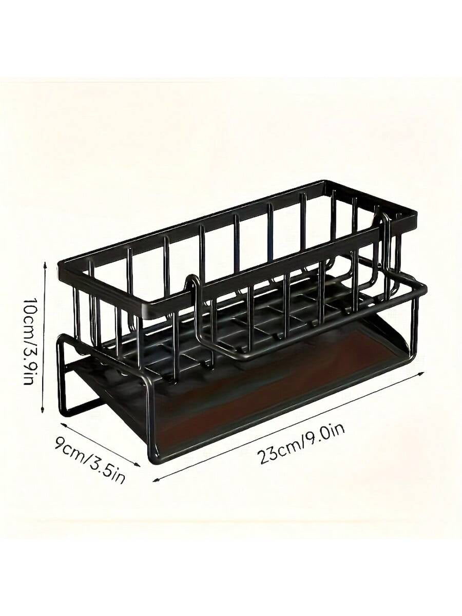 Stainless Steel Draining Kitchen Sponge Shelf