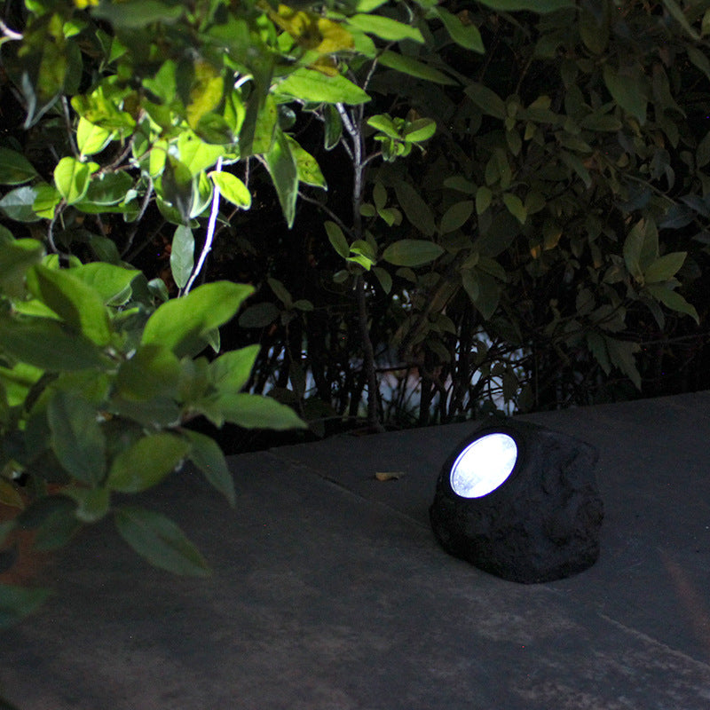 Solar Outdoor Stone Light