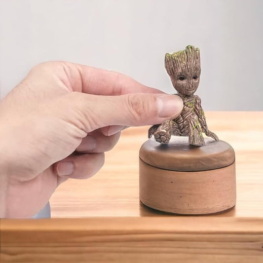 Sitting Groot Figurine PVC Statue Groot 