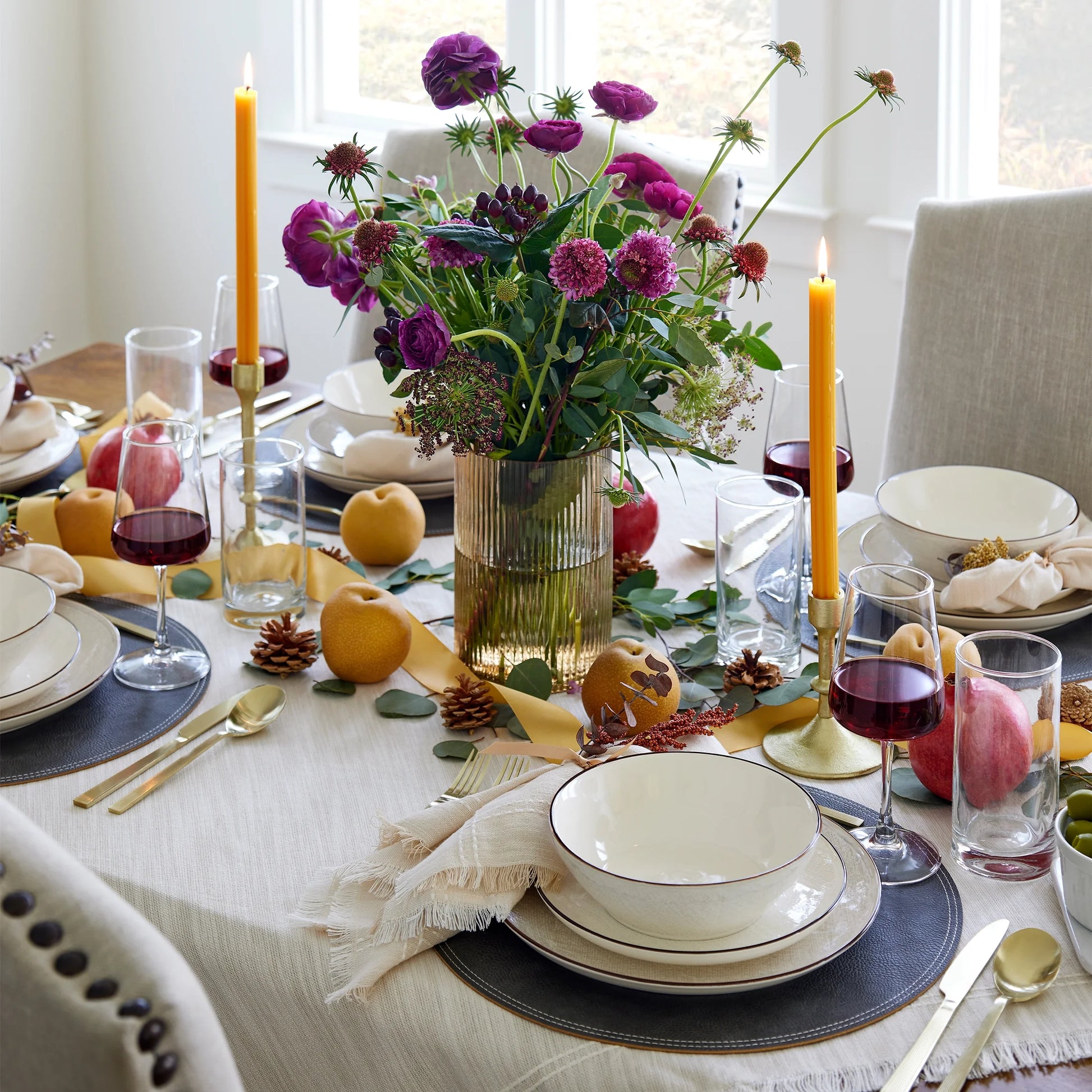 Stoneware Cream Murphy 12PC Dinnerware Set