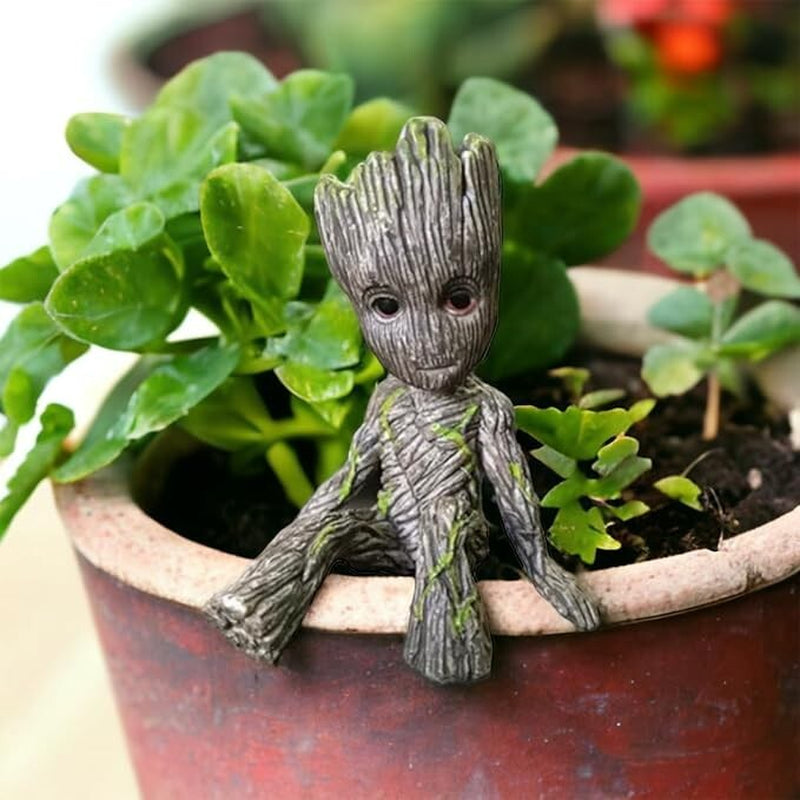 Sitting Groot Figurine PVC Statue Groot 