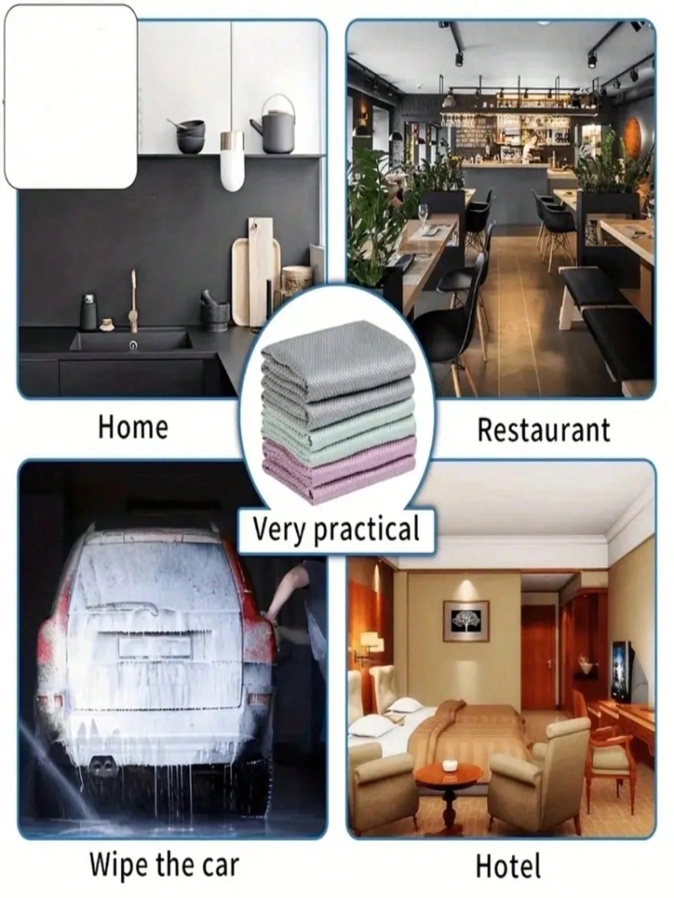 Magic Cloth Glass Cleaning Cloth