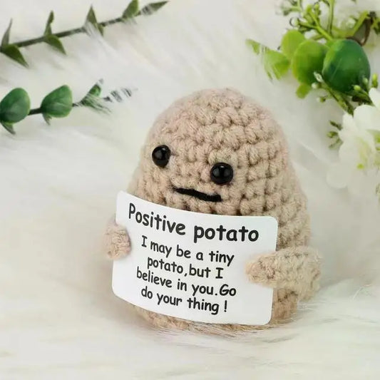 Hand-made Plush Mini Pocket Positive Energy Potato 