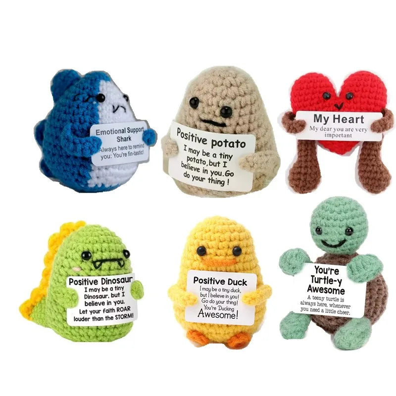 Hand-made Plush Mini Pocket Positive Energy Potato 