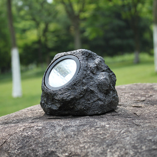 Solar Outdoor Stone Light