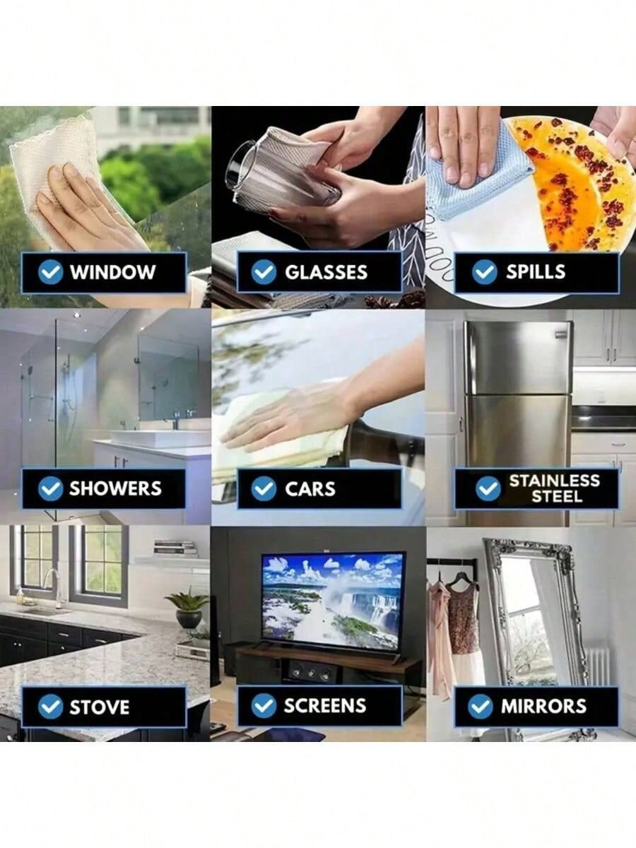 Magic Cloth Glass Cleaning Cloth