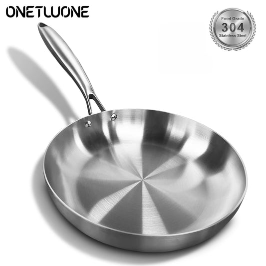 Uncoated Steel Nonstick Pan 