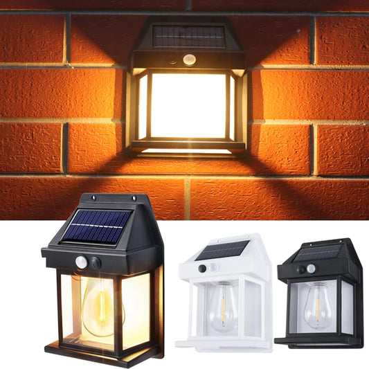 Solar Lights Outdoor Exterior Wall Lights 
