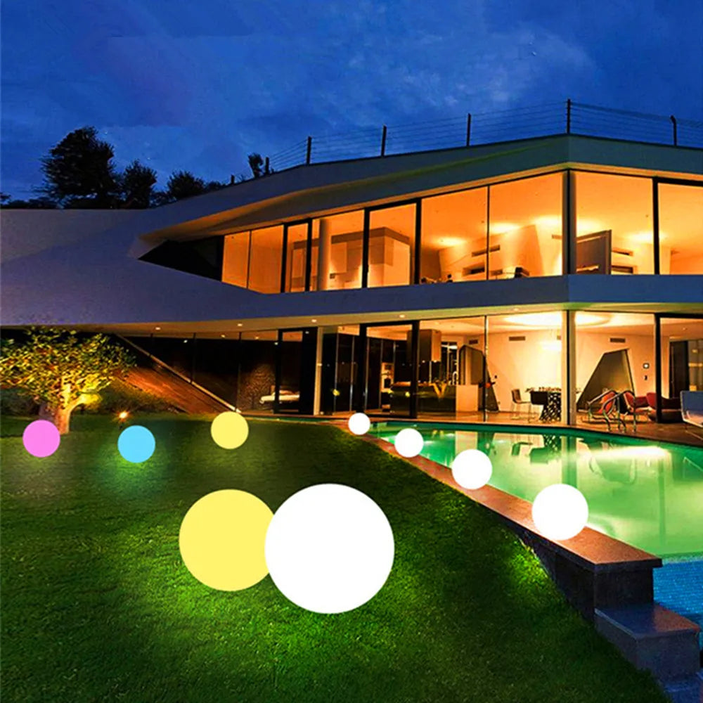Waterproof LED Garden Ball Light 